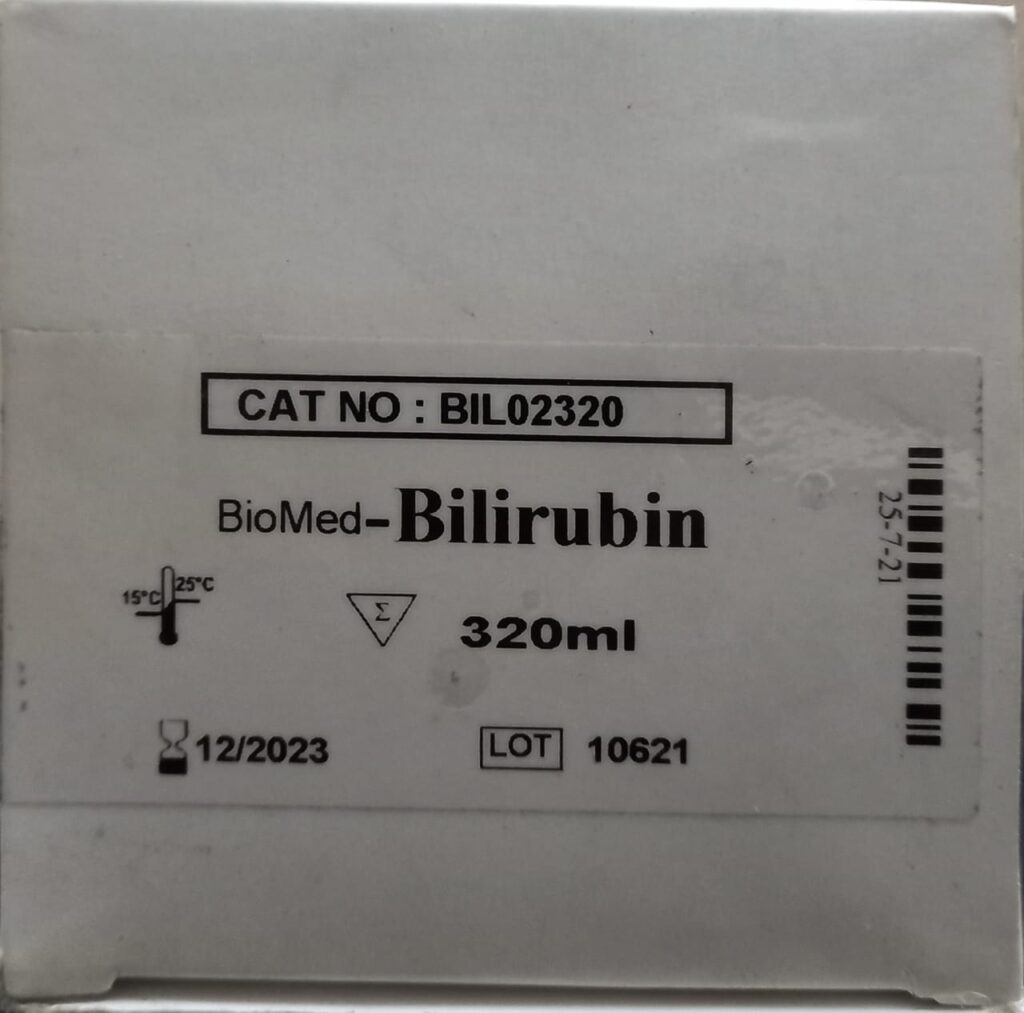 Biomed - Bilirubin Total (320 ml)
